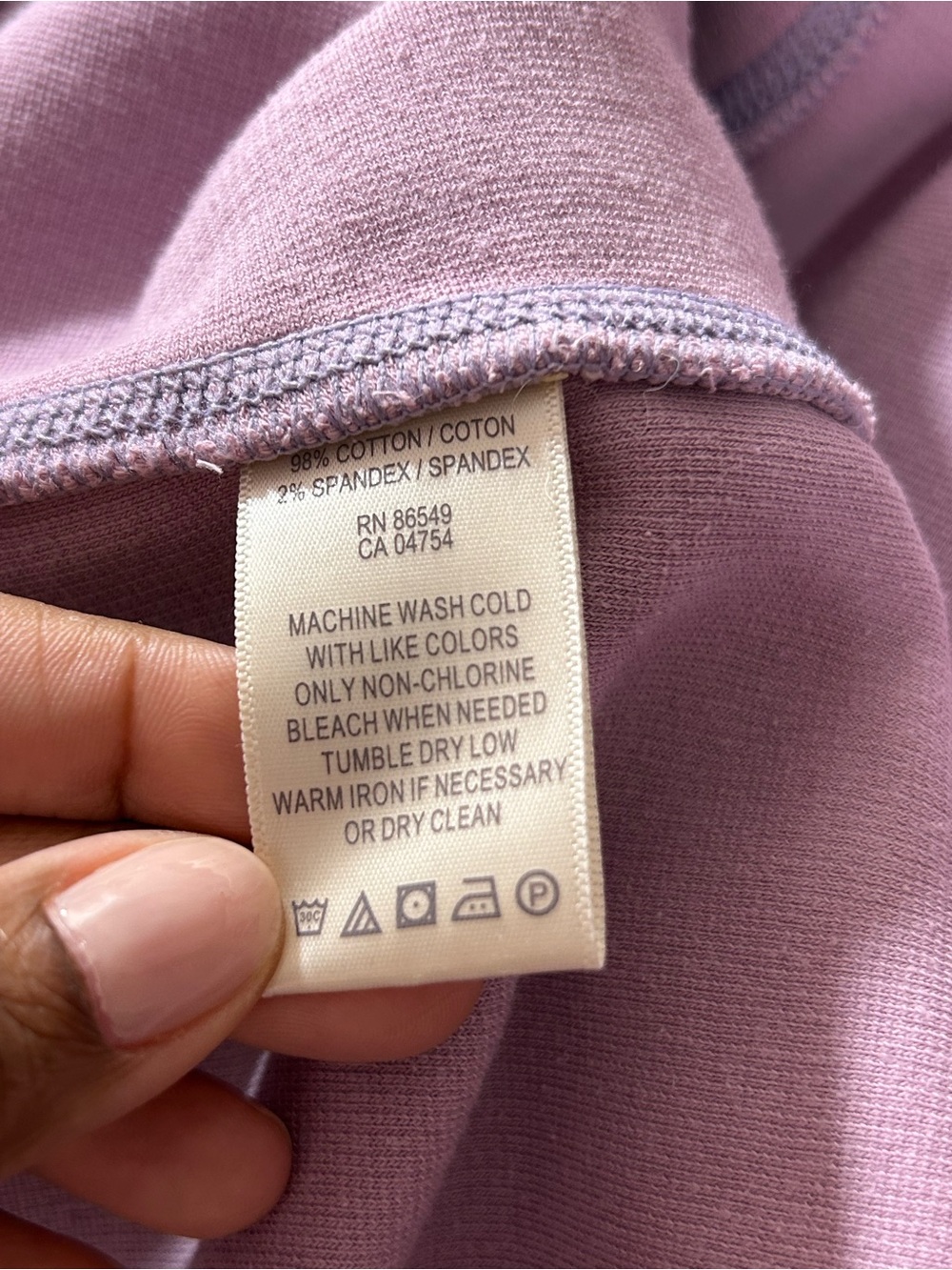 Tommy Bahama Men’s M Lavender Quarter Zip Pullover Sweater Cotton Ribbed Knit - Picture 5 of 6
